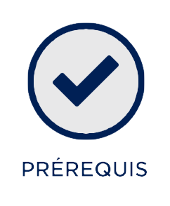 Pré-recquis